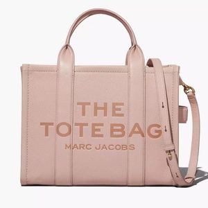 Marc Jacobs- ROSE LEATHER MEDIUM TOTE BAG